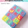 Colorful foam puzzle mat with alphabet and numbers, 36 pieces, by LingCraftsCO.